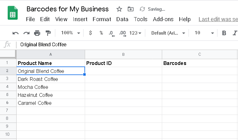 How To Create A Barcode In Google Sheets Microsoft Excel Barcode Blog