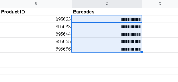 How to Create a Barcode In Google Sheets & Microsoft Excel - Barcode Blog