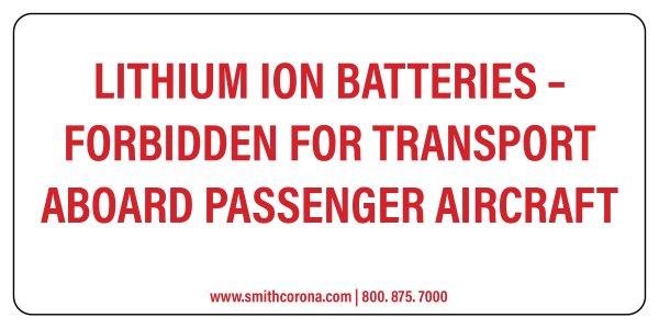 How to Pack & Ship Lithium Ion Batteries - Barcode Blog
