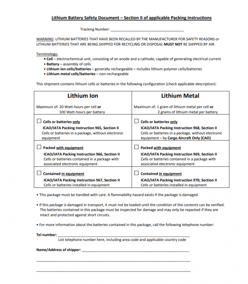 How to Pack & Ship Lithium Ion Batteries Barcode Blog