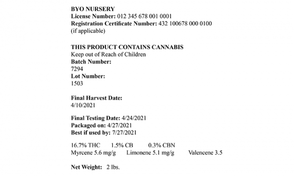 Nevada Cannabis Compliance Labels - Barcode Blog