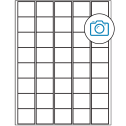 1.5" x 1.35" Photo Gloss Rectangular Sheet Labels