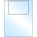 6" x 4" White Premium High Gloss Rectangular Sheet Labels