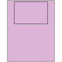 6" x 4" Pastel Purple Rectangular Sheet Labels