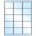 2.6875" x 2" White Premium High Gloss Rectangular Sheet Labels