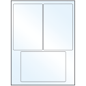 4" x 6" Crystal Clear Rectangular Sheet Labels
