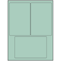 4" x 6" Pastel Green Rectangular Sheet Labels