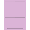 4" x 6" Pastel Purple Rectangular Sheet Labels