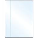 8.5" x 11" White Mid Gloss Rectangular Sheet Labels