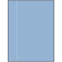 8.5" x 11" Pastel Blue Rectangular Sheet Labels