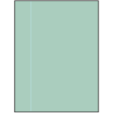 8.5" x 11" Pastel Green Rectangular Sheet Labels