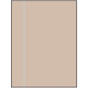 8.5" x 11" Pastel Tan Rectangular Sheet Labels