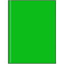 8.5" x 11" Fluorescent Green Rectangular Sheet Labels