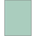8.5" x 11" Pastel Green Rectangular Sheet Labels