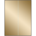 8.5" x 11" Gold Foil Rectangular Sheet Labels