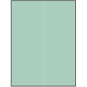 8.5" x 11" Pastel Green Rectangular Sheet Labels