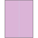 8.5" x 11" Pastel Purple Rectangular Sheet Labels