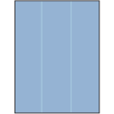 8.5" x 11" Pastel Blue Rectangular Sheet Labels