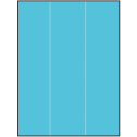 8.5" x 11" Turquoise Rectangular Sheet Labels