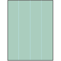8.5" x 11" Pastel Green Rectangular Sheet Labels