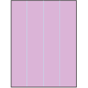8.5" x 11" Pastel Purple Rectangular Sheet Labels