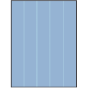 8.5" x 11" Pastel Blue Rectangular Sheet Labels