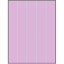8.5" x 11" Pastel Purple Rectangular Sheet Labels