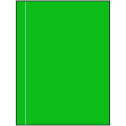 8.5" x 11" Fluorescent Green Rectangular Sheet Labels
