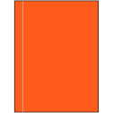 8.5" x 11" Fluorescent Red Rectangular Sheet Labels
