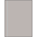8.5" x 11" Gray Rectangular Sheet Labels