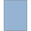 8.5" x 11" Pastel Blue Rectangular Sheet Labels
