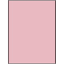 8.5" x 11" Pastel Pink Rectangular Sheet Labels