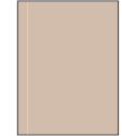 8.5" x 11" Pastel Tan Rectangular Sheet Labels