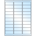 2.625" x 1" White Premium High Gloss Rectangular Sheet Labels