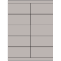4.25" x 2" Gray Rectangular Sheet Labels