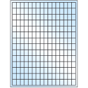 0.5" x 0.75" White Premium High Gloss Rectangular Sheet Labels
