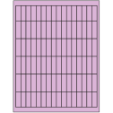 0.5" x 1.75" Pastel Purple Rectangular Sheet Labels