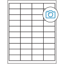 2" x 1" Photo Gloss Rectangular Sheet Labels