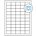 1.5" x 1" Photo Gloss Rectangular Sheet Labels