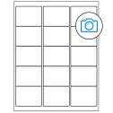 2.625" x 2" Photo Gloss Rectangular Sheet Labels