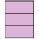 8.5" x 3.5" Pastel Purple Rectangular Sheet Labels