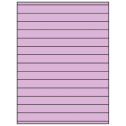 8.5" x 0.75" Pastel Purple Rectangular Sheet Labels