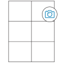 4.25" x 3.66" Photo Gloss Rectangular Sheet Labels