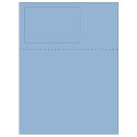 4.75" x 3" Pastel Blue Rectangular Sheet Labels