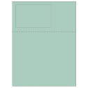 4.75" x 3" Pastel Green Rectangular Sheet Labels