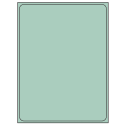 8.375" x 10.875" Pastel Green Rectangular Sheet Labels