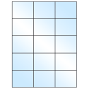 2.83" x 2.2" White Premium High Gloss Rectangular Sheet Labels