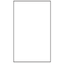 8.5" x 14" White Rectangular Sheet Labels