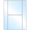 5.5" x 5.5" White Premium High Gloss Square Sheet Labels