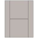 5.5" x 5.5" Gray Square Sheet Labels